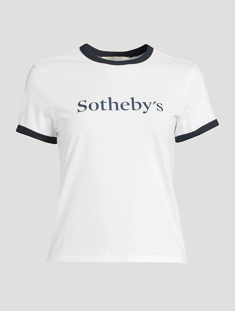 FRAME x Sotheby's Baby Ringer T-Shirt