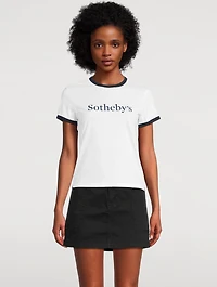 FRAME x Sotheby's Baby Ringer T-Shirt