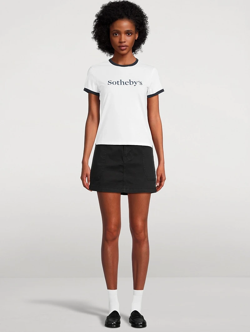FRAME x Sotheby's Baby Ringer T-Shirt