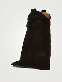 Folk Suede Western Boots
