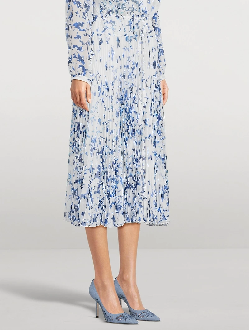 Love Embroidered Denim Pumps