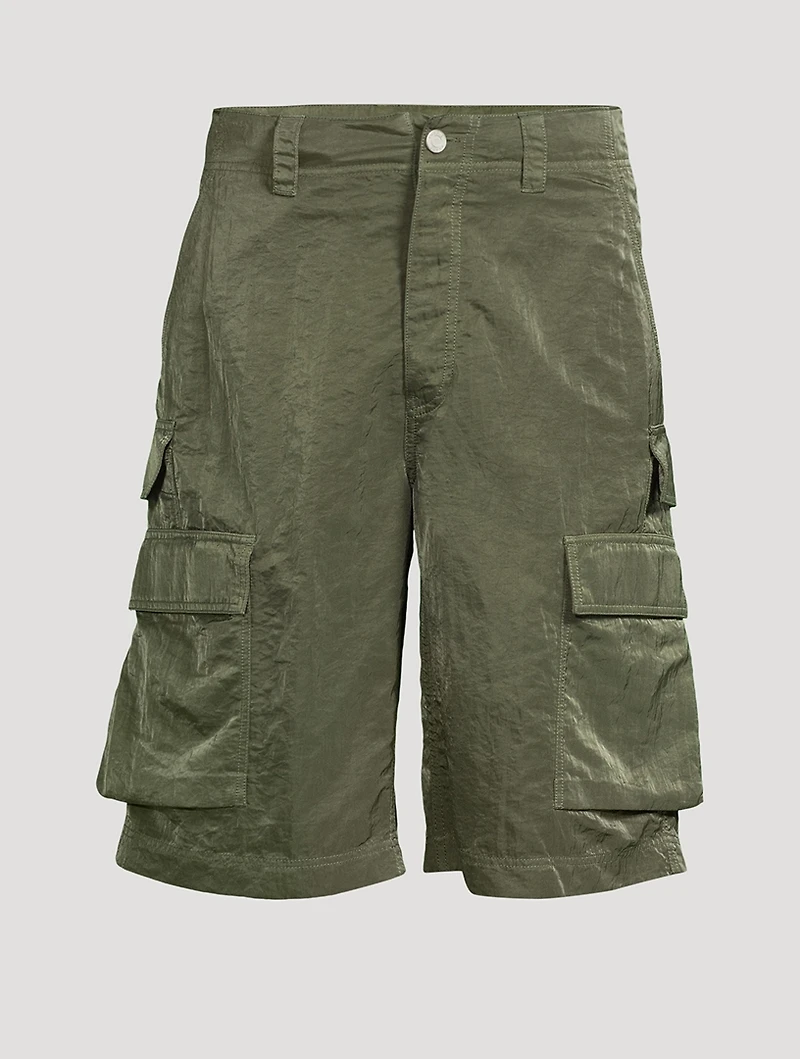 Sateen Cargo Shorts