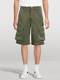 Sateen Cargo Shorts