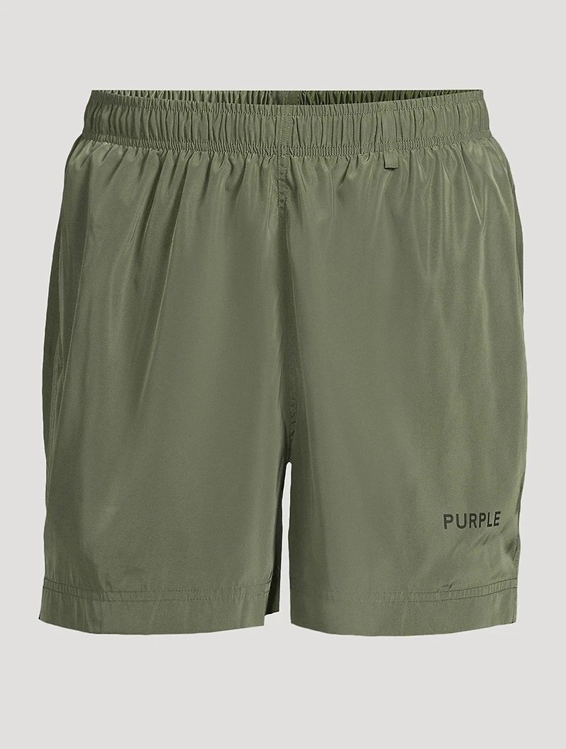 Lined Logo Shorts