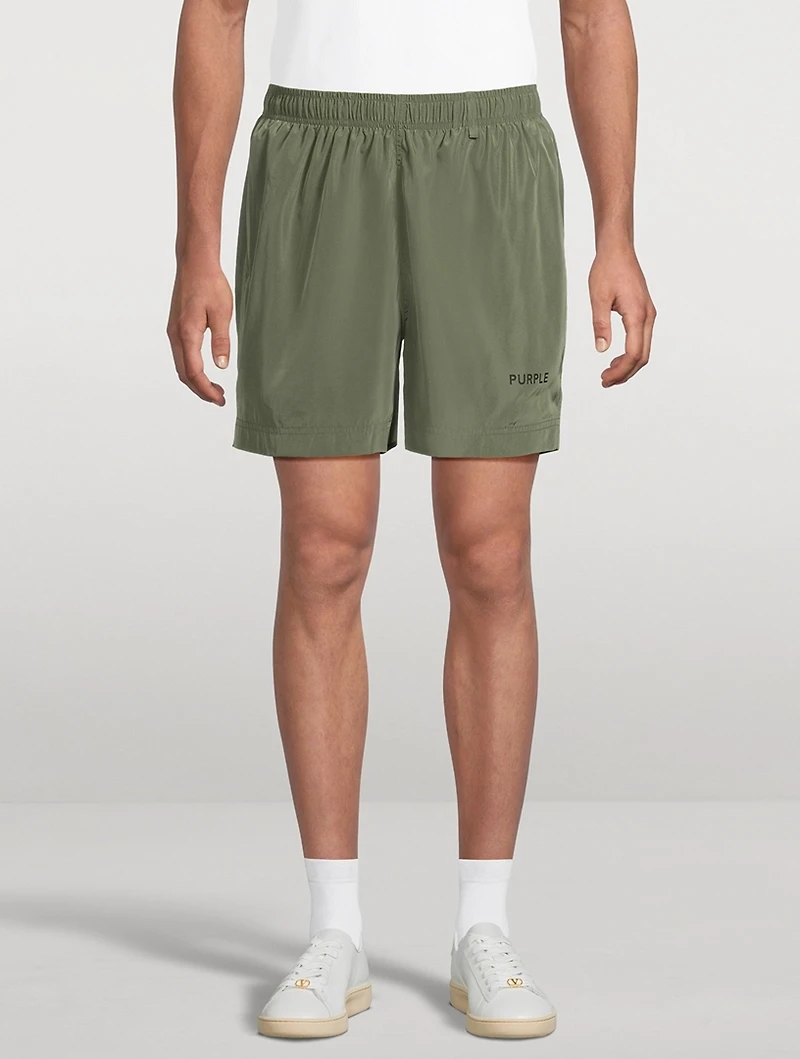 Lined Logo Shorts