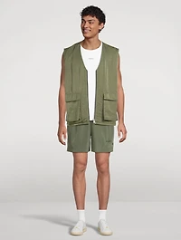 Lined Logo Shorts