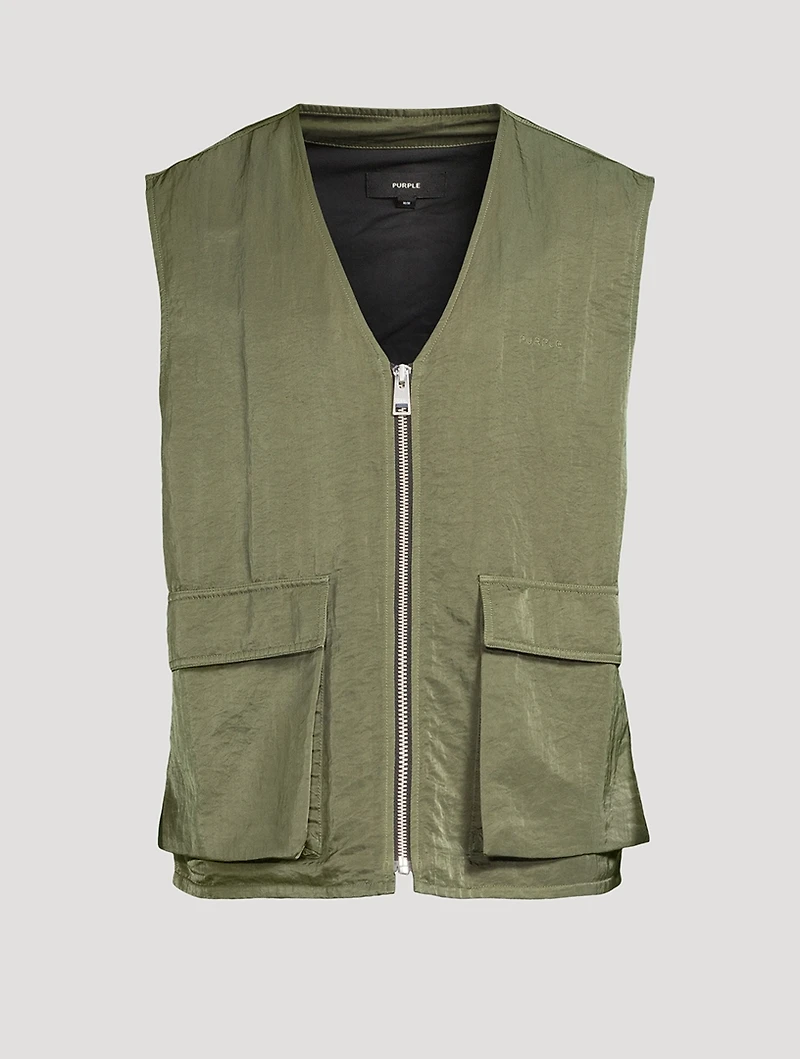 Sateen Utility Vest