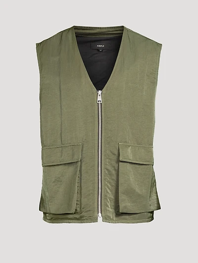 Sateen Utility Vest