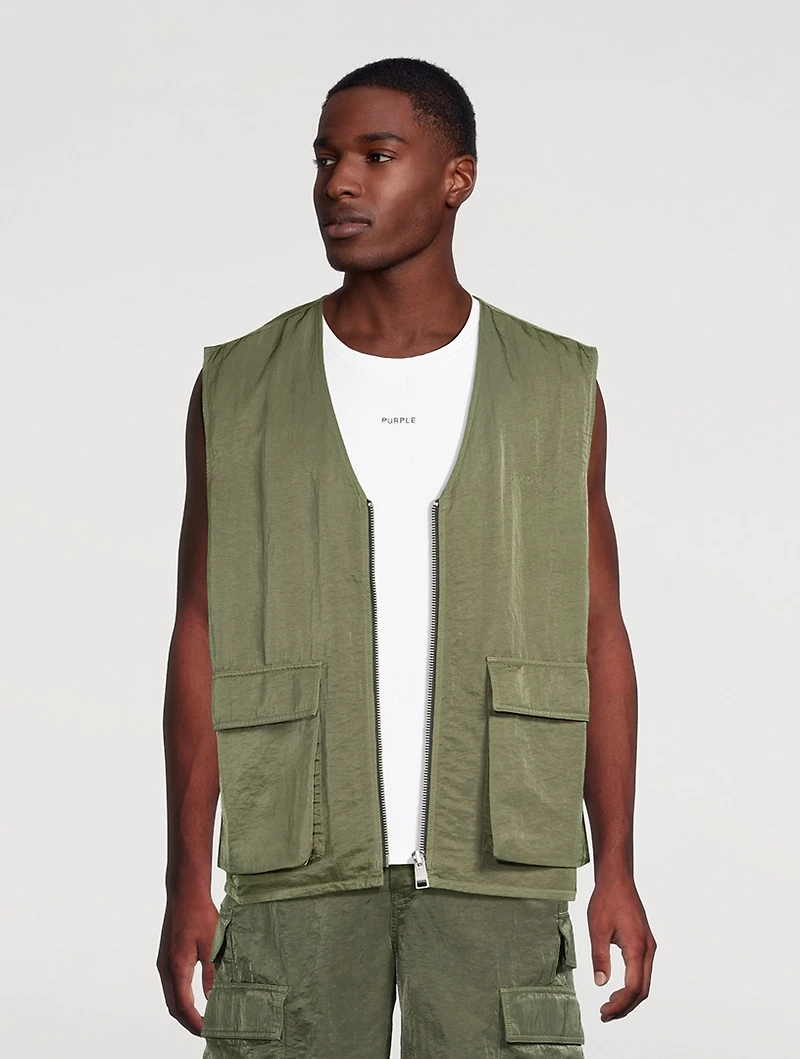 Sateen Utility Vest