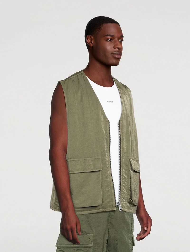 Sateen Utility Vest