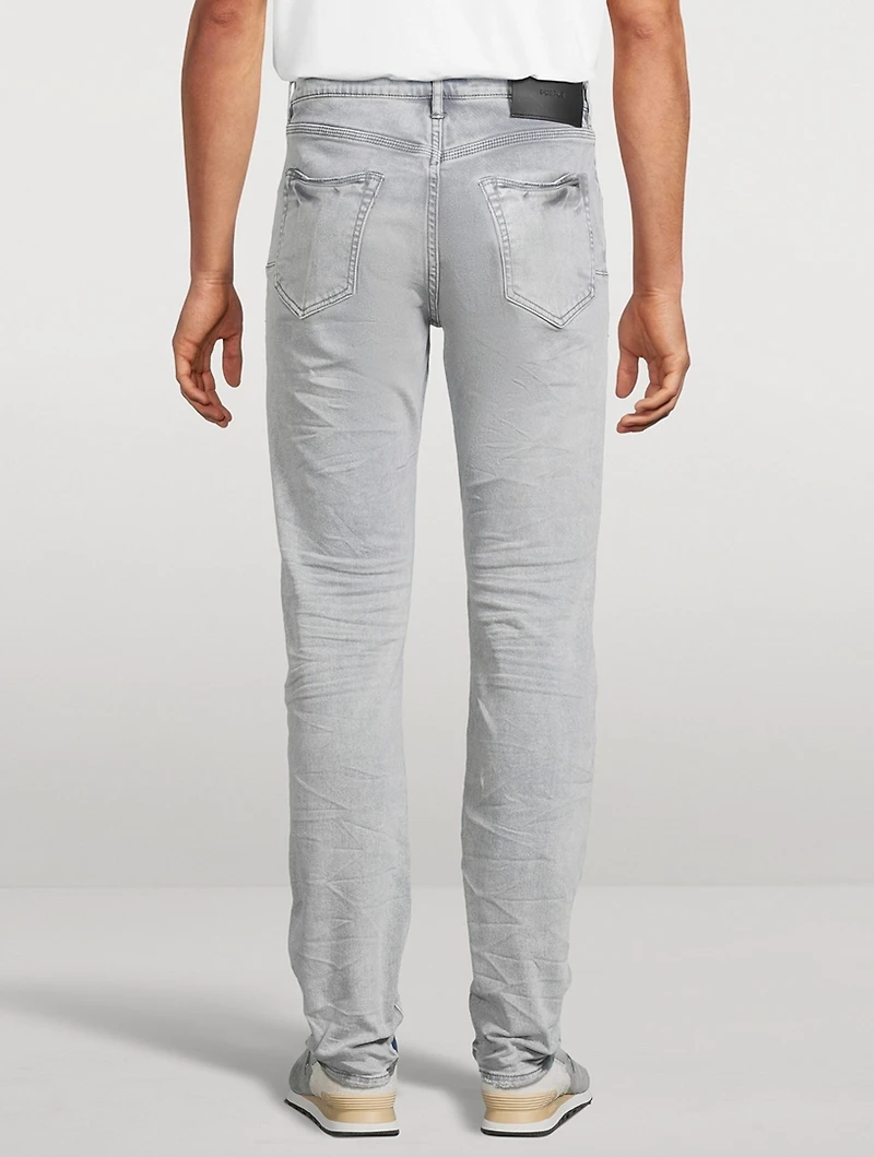 P005 Slim Studded Overdye Jeans
