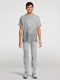 P005 Slim Studded Overdye Jeans