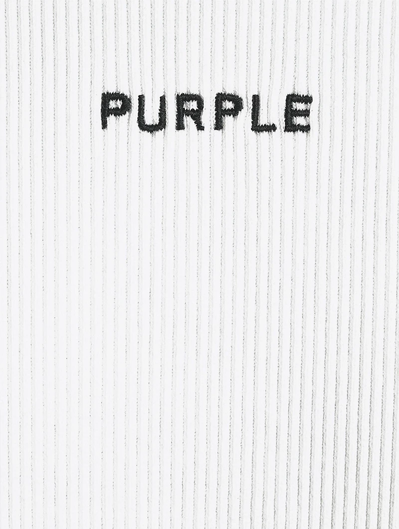 Logo Ribbed Tank Top