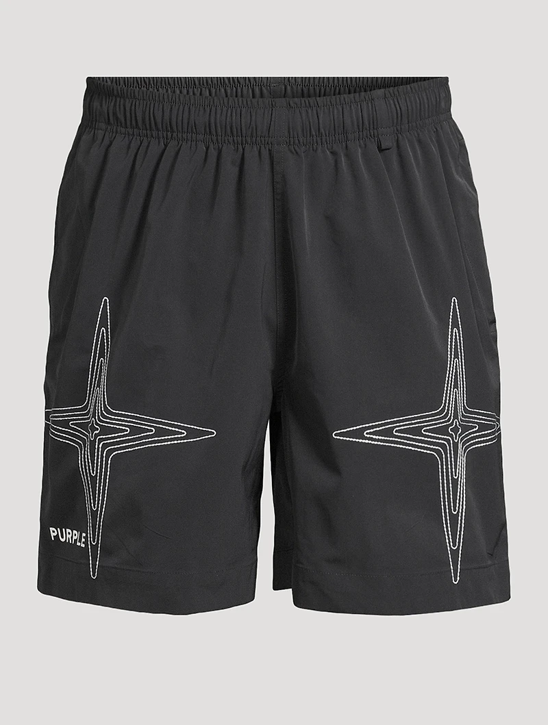 Holographic Swim Shorts