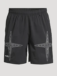 Holographic Swim Shorts