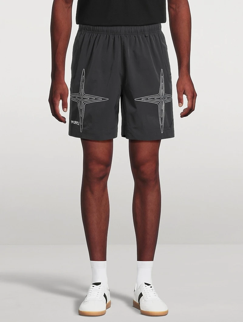 Holographic Swim Shorts