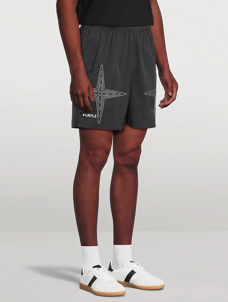 Holographic Swim Shorts
