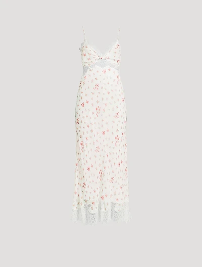 Bristelle Floral Midi Slip Dress