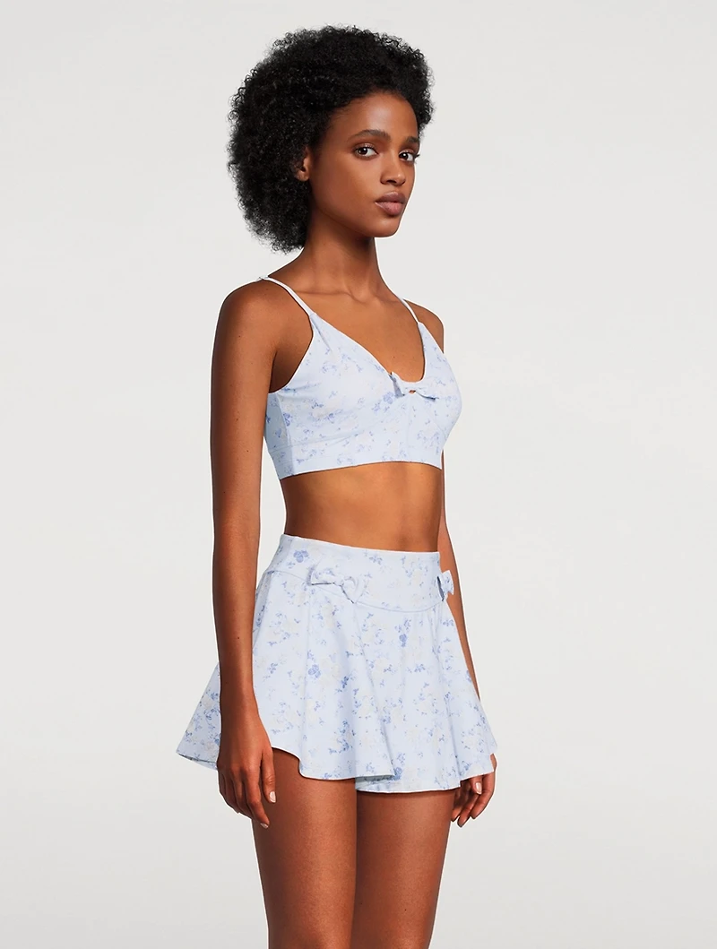 Ridgeson Bralette Floral Print