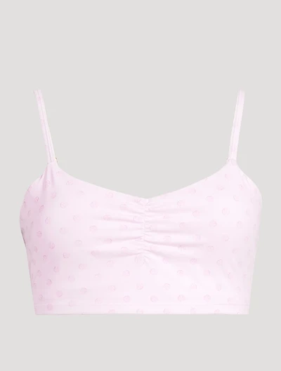 Lenna Sports Bra Tennis Ball Print