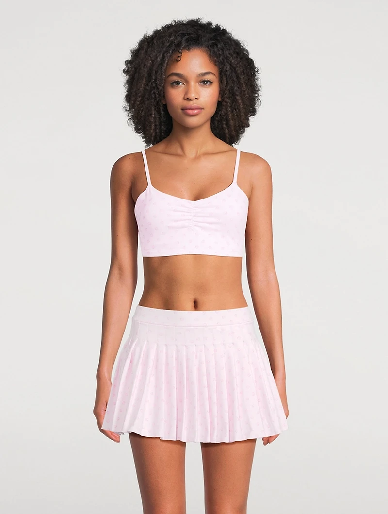 Lenna Sports Bra Tennis Ball Print
