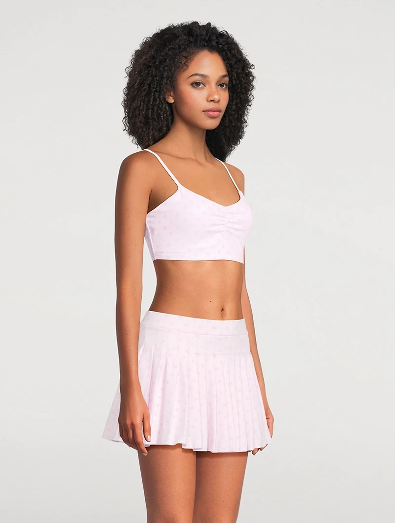 Lenna Sports Bra Tennis Ball Print