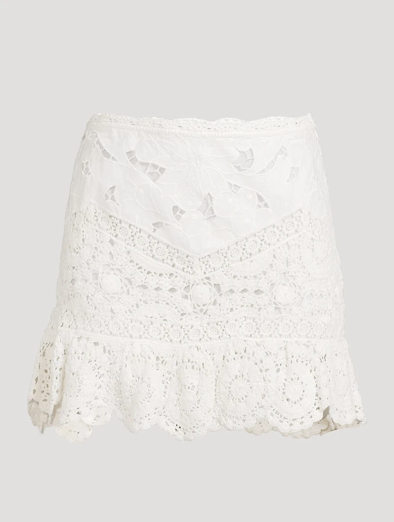 Cherie Lace Mini Skirt