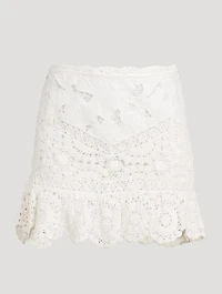 Cherie Lace Mini Skirt