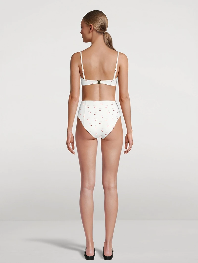 Zofia Bikini Set Cherry Print