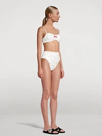 Zofia Bikini Set Cherry Print