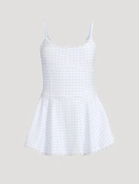Lunella Mini Dress Gingham Print