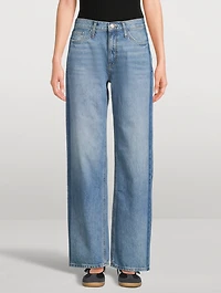 Birkin Mid-Rise Straight Leg Jeans