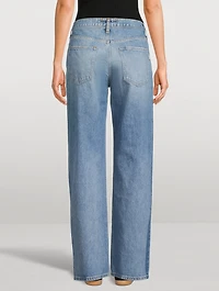 Birkin Mid-Rise Straight Leg Jeans