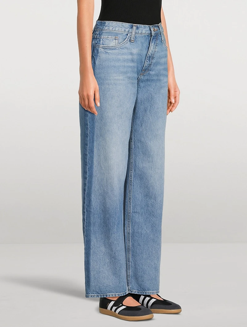Birkin Mid-Rise Straight Leg Jeans