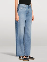 Birkin Mid-Rise Straight Leg Jeans