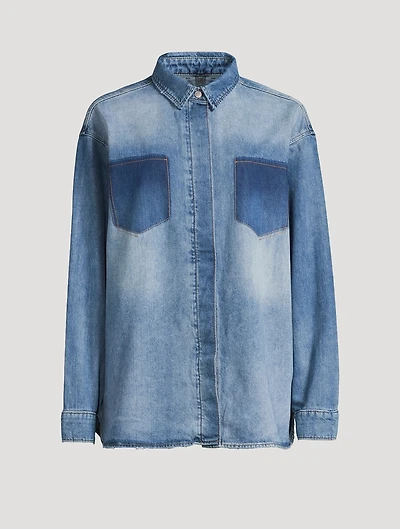 Charlotte Oversized Denim Shirt