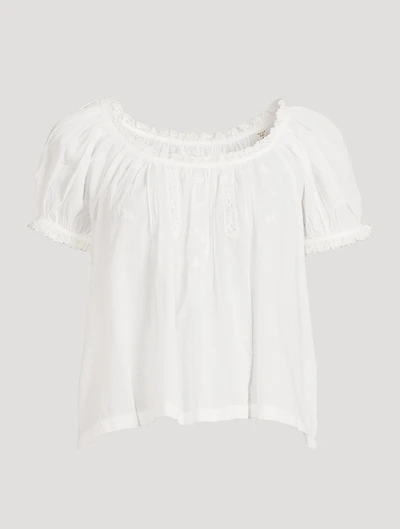 Frederica Cotton Voile Blouse