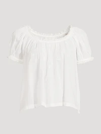 Frederica Cotton Voile Blouse