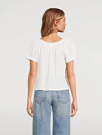 Frederica Cotton Voile Blouse
