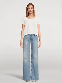 Frederica Cotton Voile Blouse
