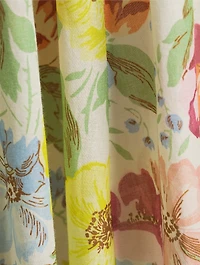 Ischia Midi Dress Floral Print