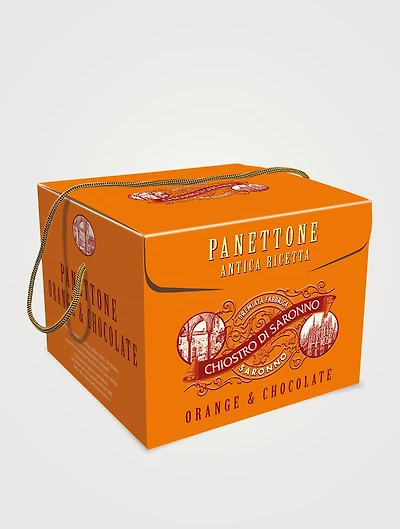 Orange Cream And Chocolate Panettone