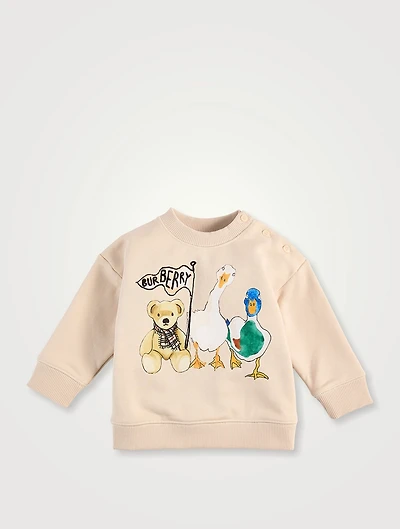 Thomas Bear and Friends Cotton Sweatshirt