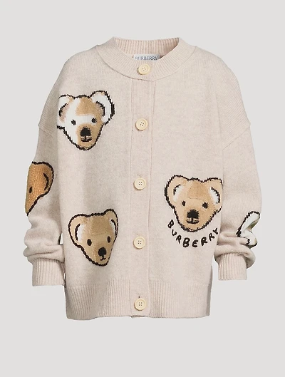 Thomas Bear Wool Cardigan