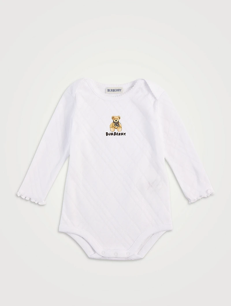 Thomas Bear Cotton Bodysuit