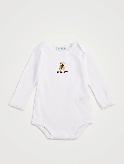 Thomas Bear Cotton Bodysuit