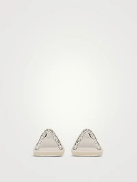 Night Swim Pavé Shield Stud Earrings
