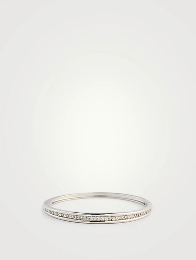 Night Swim Wave Hinge Cuff Bracelet