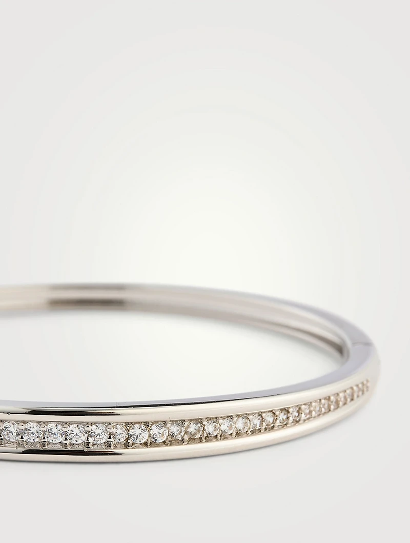Night Swim Wave Hinge Cuff Bracelet