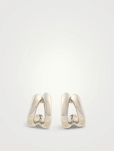Night Swim Layla Split Hoop Earrings